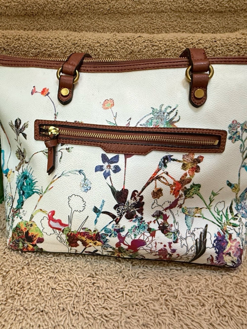 Elliott Lucca Floral Aria Bouquet Large Tote